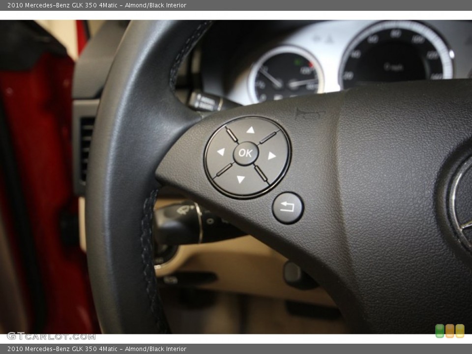Almond/Black Interior Controls for the 2010 Mercedes-Benz GLK 350 4Matic #80536543