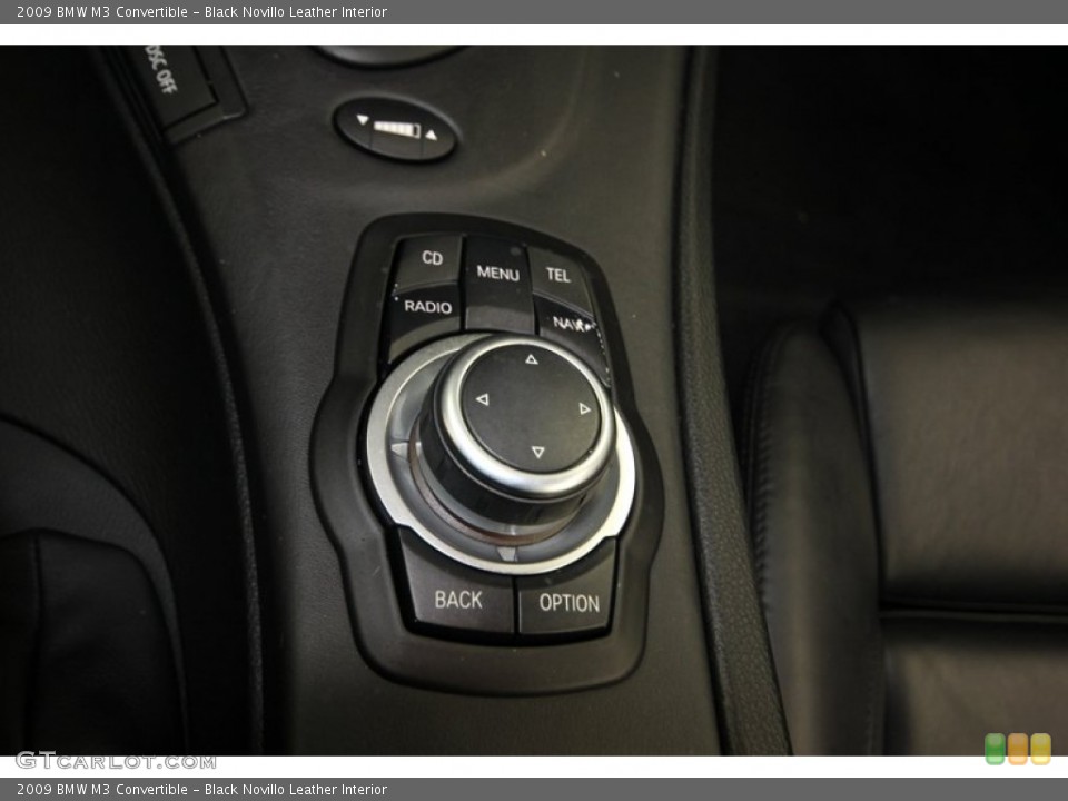 Black Novillo Leather Interior Controls for the 2009 BMW M3 Convertible #80536814