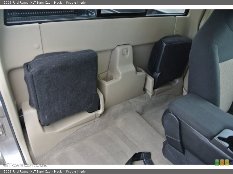 Medium Pebble Interior Rear Seat for the 2003 Ford Ranger XLT SuperCab #80536904