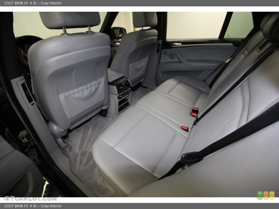 Gray Interior Rear Seat for the 2007 BMW X5 4.8i #80537299