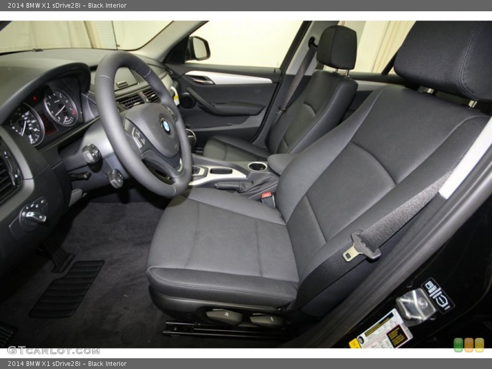Black Interior Photo for the 2014 BMW X1 sDrive28i #80537707
