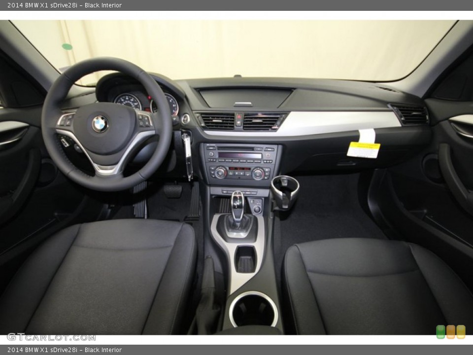 Black Interior Dashboard for the 2014 BMW X1 sDrive28i #80537710