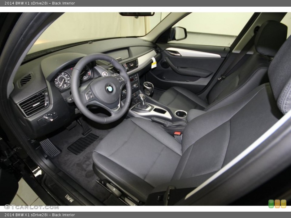 Black Interior Photo for the 2014 BMW X1 sDrive28i #80537731