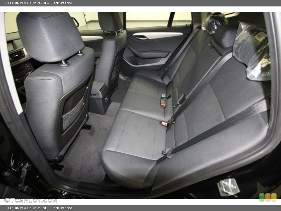 Black Interior Rear Seat for the 2014 BMW X1 sDrive28i #80537734