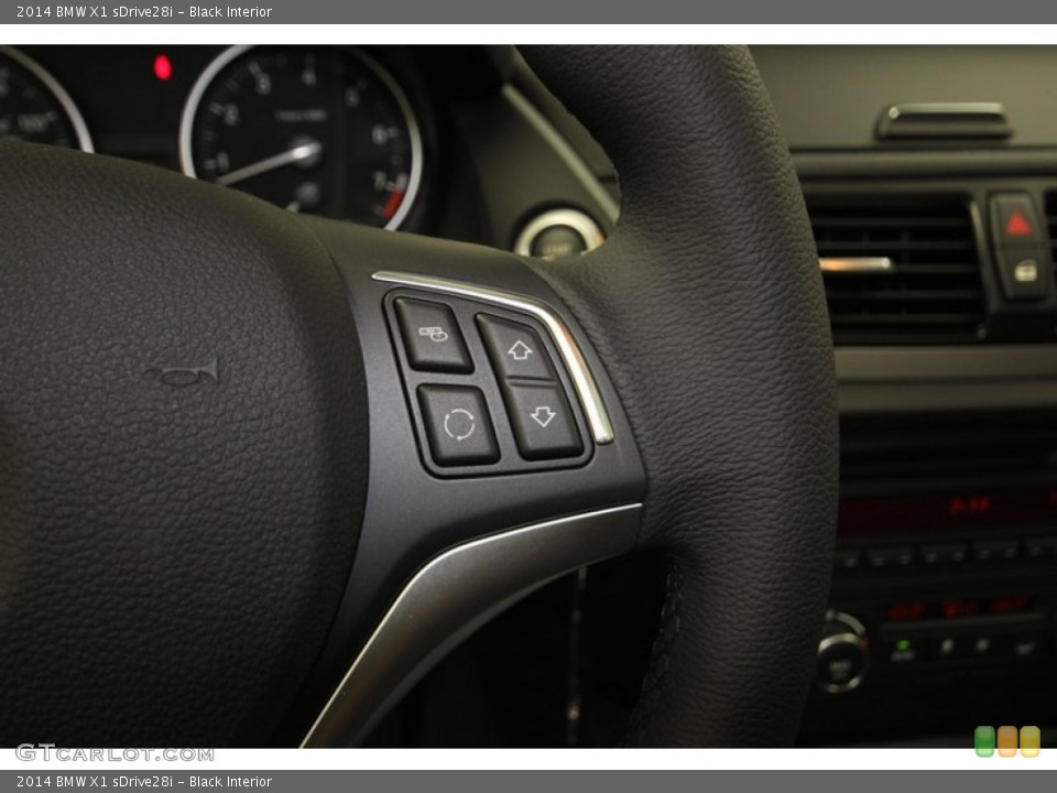 Black Interior Controls for the 2014 BMW X1 sDrive28i #80537764