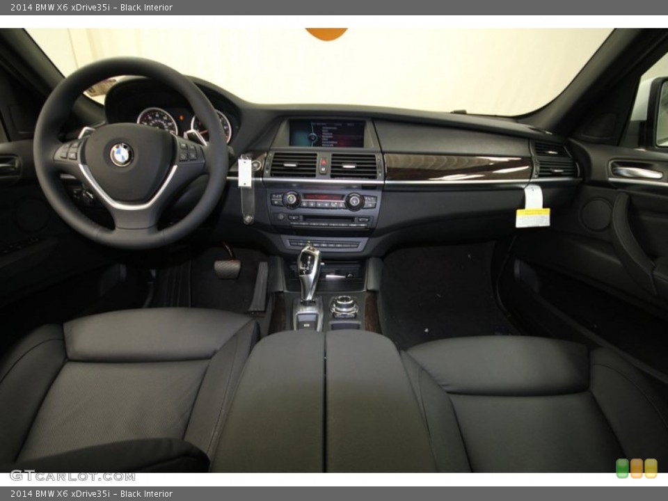 Black Interior Dashboard for the 2014 BMW X6 xDrive35i #80537995