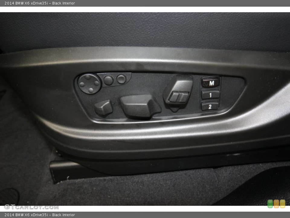 Black Interior Controls for the 2014 BMW X6 xDrive35i #80538028