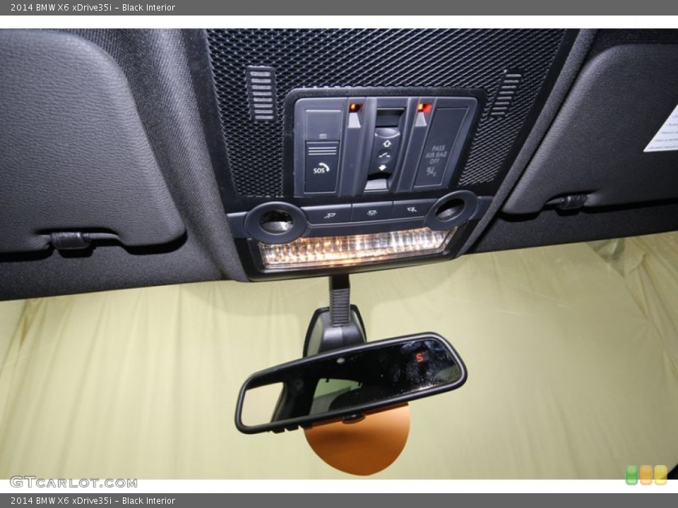Black Interior Controls for the 2014 BMW X6 xDrive35i #80538031