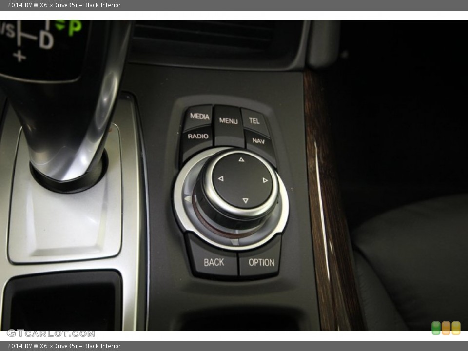 Black Interior Controls for the 2014 BMW X6 xDrive35i #80538049
