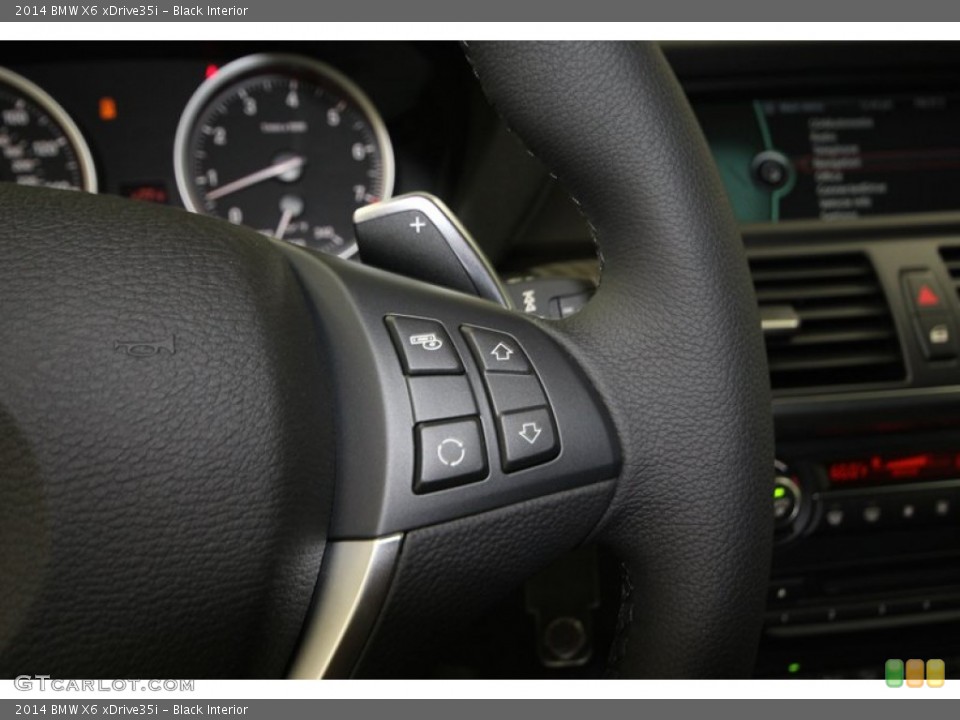 Black Interior Controls for the 2014 BMW X6 xDrive35i #80538058