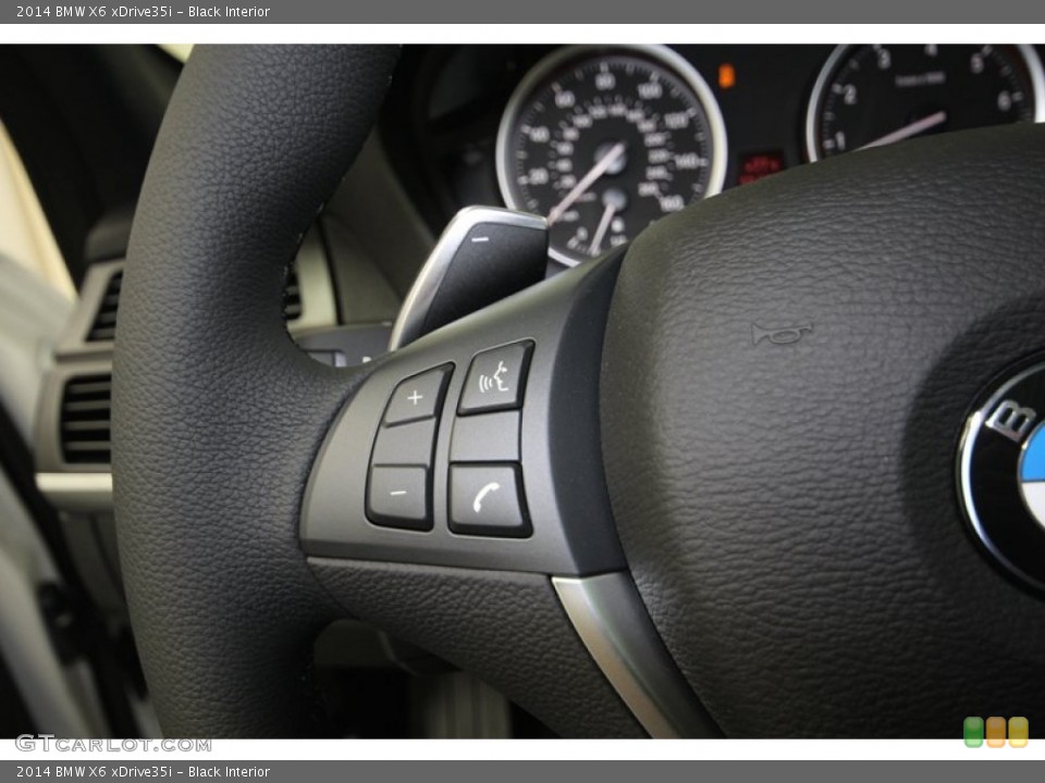 Black Interior Controls for the 2014 BMW X6 xDrive35i #80538061