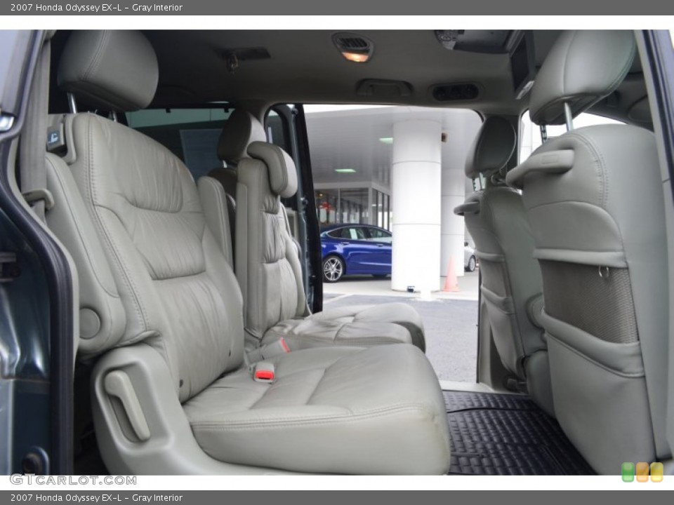 Gray Interior Rear Seat for the 2007 Honda Odyssey EX-L #80540533