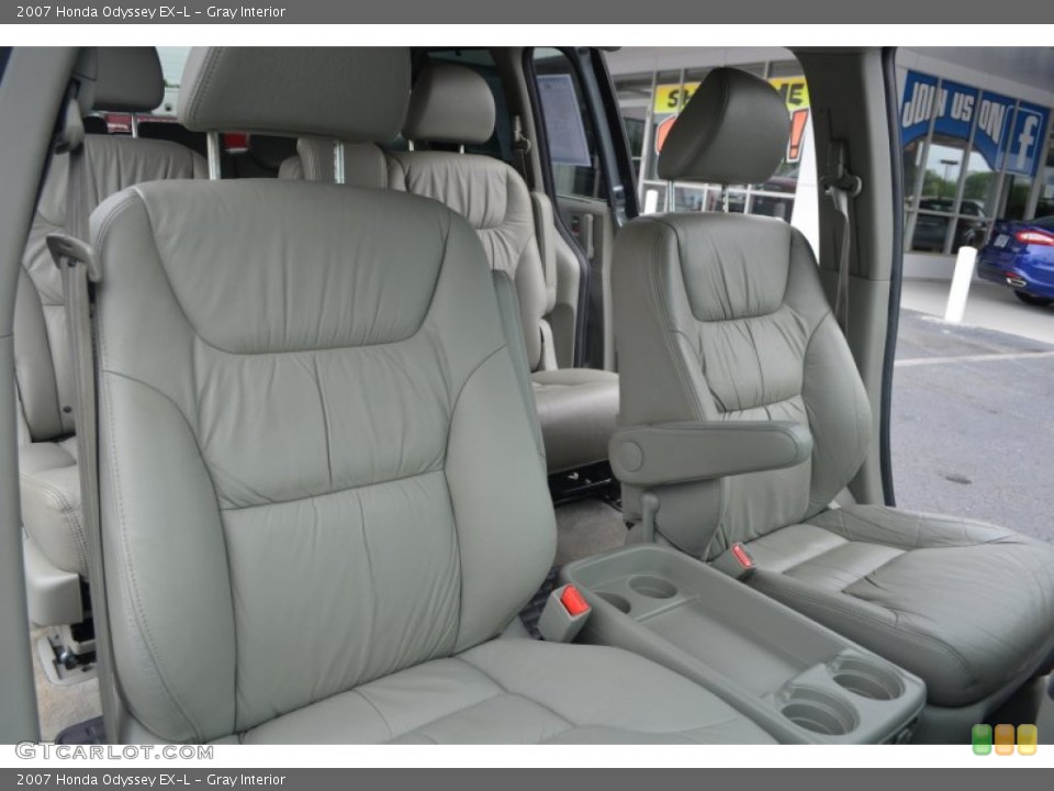 Gray Interior Front Seat for the 2007 Honda Odyssey EX-L #80540619