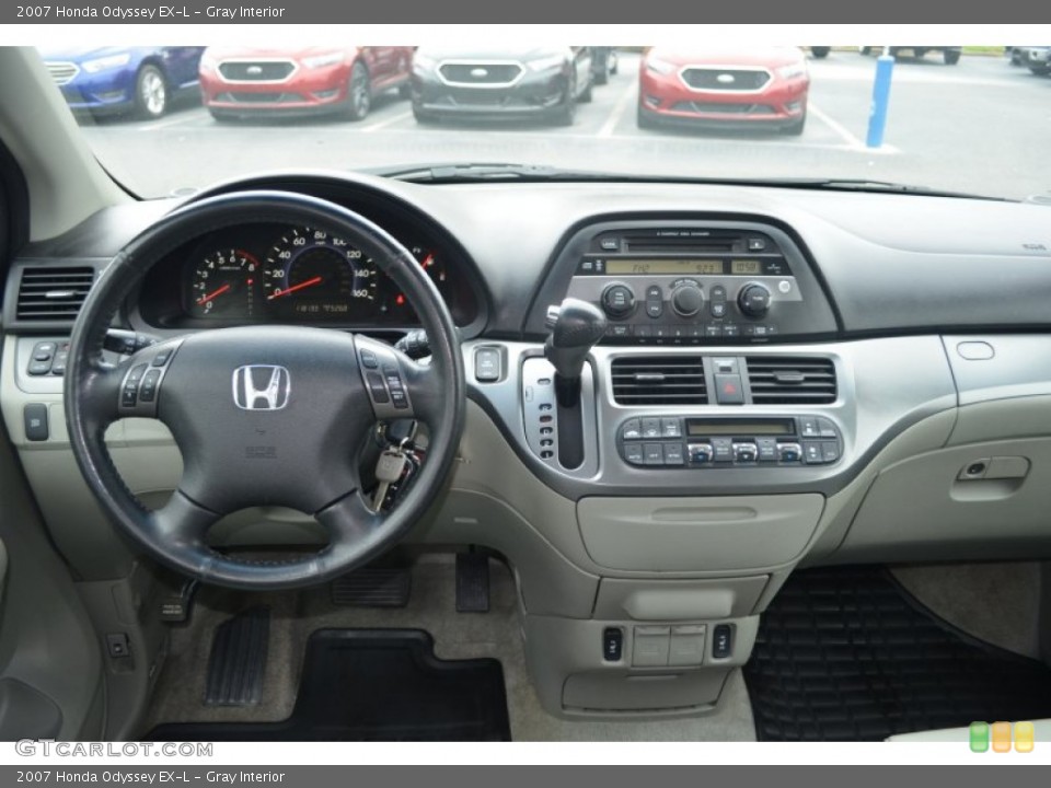 Gray Interior Dashboard for the 2007 Honda Odyssey EX-L #80540710
