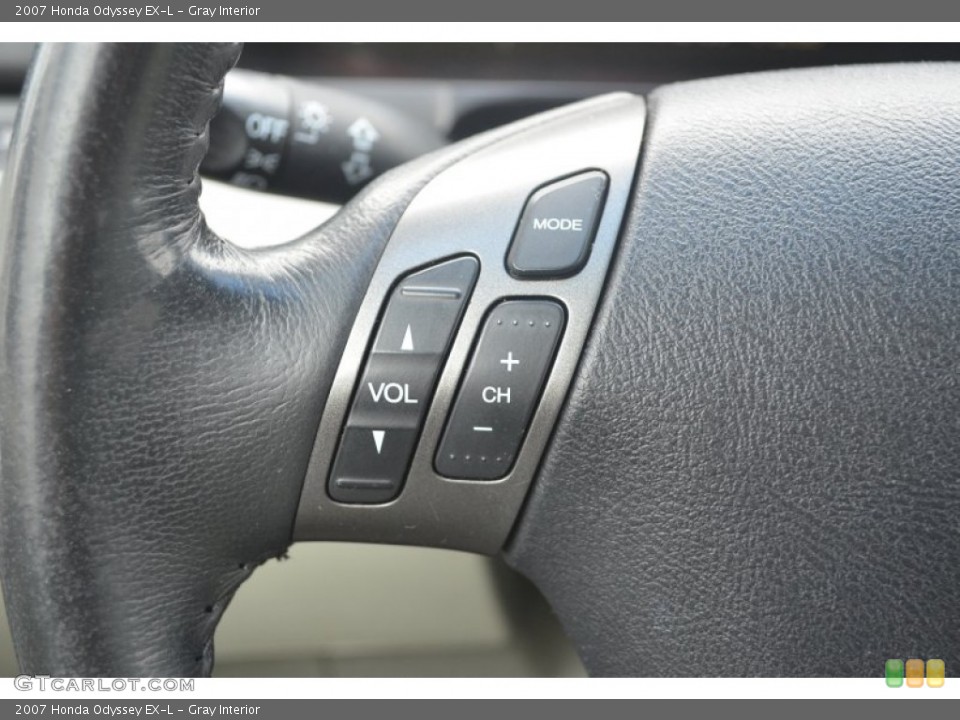 Gray Interior Controls for the 2007 Honda Odyssey EX-L #80540786