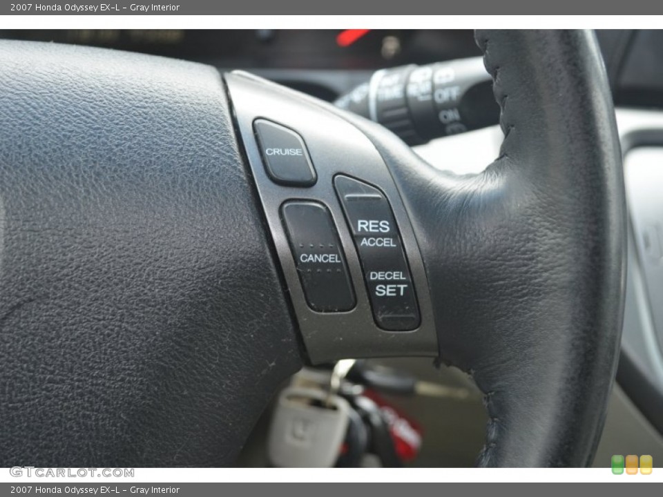 Gray Interior Controls for the 2007 Honda Odyssey EX-L #80540812