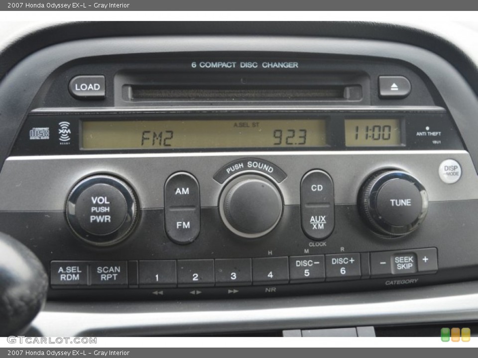 Gray Interior Audio System for the 2007 Honda Odyssey EX-L #80540884