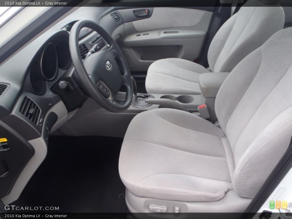 Gray Interior Photo for the 2010 Kia Optima LX #80540995
