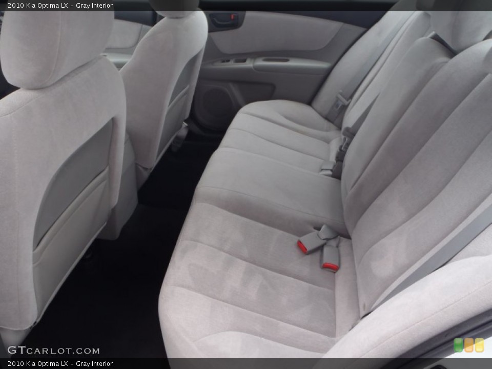 Gray Interior Rear Seat for the 2010 Kia Optima LX #80541169