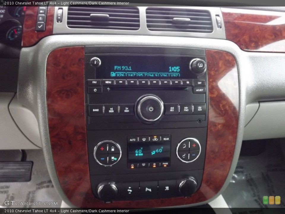 Light Cashmere/Dark Cashmere Interior Controls for the 2010 Chevrolet Tahoe LT 4x4 #80541382