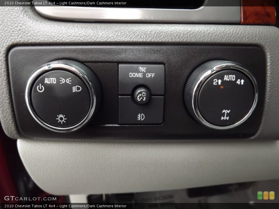 Light Cashmere/Dark Cashmere Interior Controls for the 2010 Chevrolet Tahoe LT 4x4 #80541584