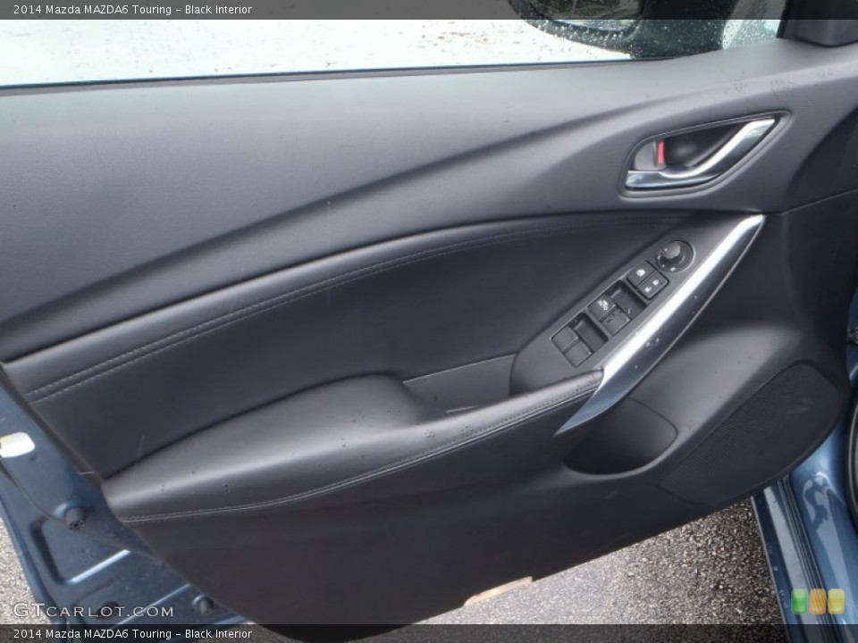 Black Interior Door Panel for the 2014 Mazda MAZDA6 Touring #80541903