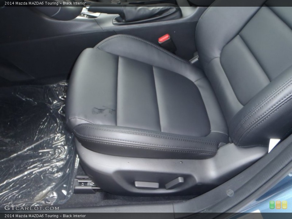 Black Interior Front Seat for the 2014 Mazda MAZDA6 Touring #80541973