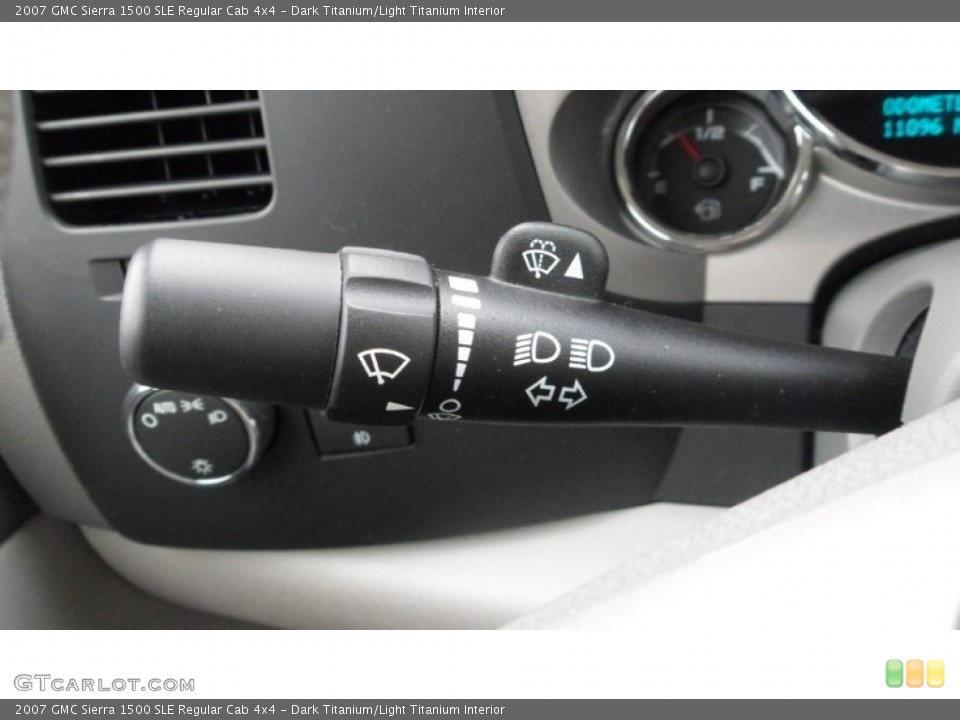 Dark Titanium/Light Titanium Interior Controls for the 2007 GMC Sierra 1500 SLE Regular Cab 4x4 #80542062