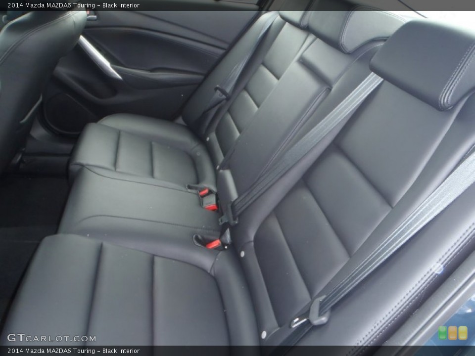 Black Interior Rear Seat for the 2014 Mazda MAZDA6 Touring #80542165