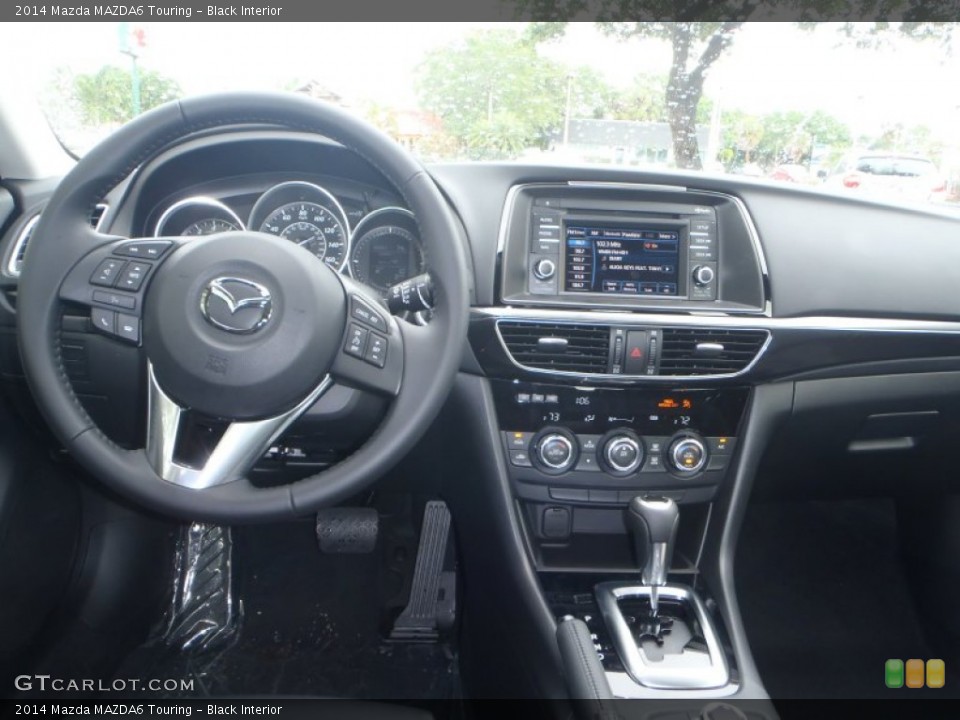 Black Interior Dashboard for the 2014 Mazda MAZDA6 Touring #80542238
