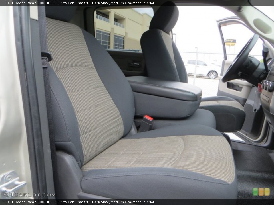 Dark Slate/Medium Graystone Interior Photo for the 2011 Dodge Ram 5500 HD SLT Crew Cab Chassis #80542450