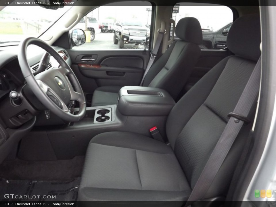 Ebony Interior Photo for the 2012 Chevrolet Tahoe LS #80542507
