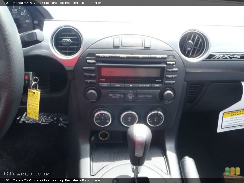 Black Interior Controls for the 2013 Mazda MX-5 Miata Club Hard Top Roadster #80542675
