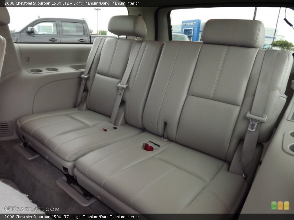 Light Titanium/Dark Titanium Interior Rear Seat for the 2008 Chevrolet Suburban 1500 LTZ #80545830