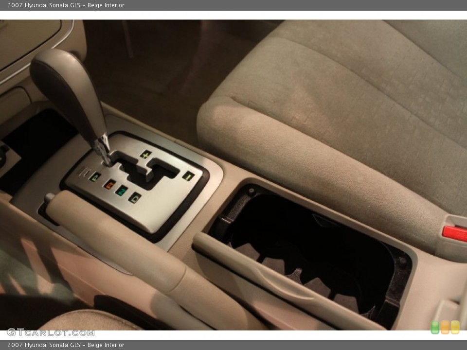 Beige Interior Transmission for the 2007 Hyundai Sonata GLS #80547572