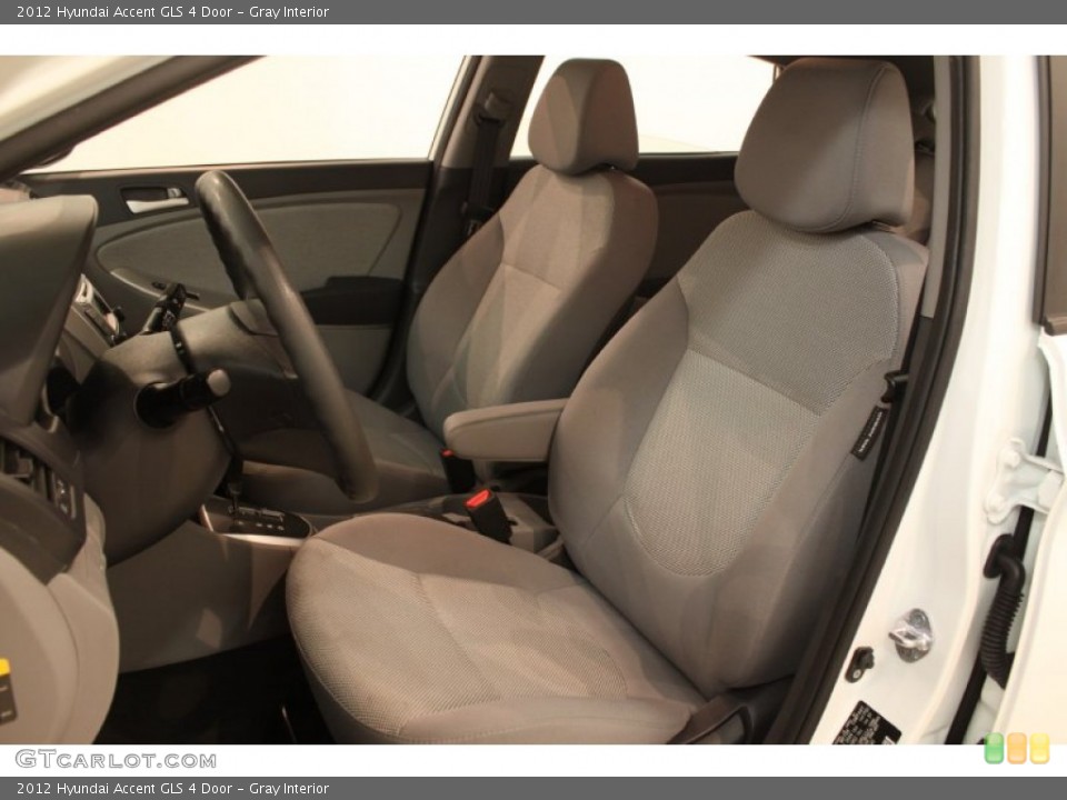 Gray Interior Photo for the 2012 Hyundai Accent GLS 4 Door #80548597