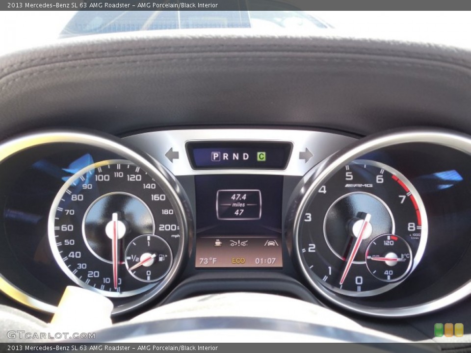 AMG Porcelain/Black Interior Gauges for the 2013 Mercedes-Benz SL 63 AMG Roadster #80550840
