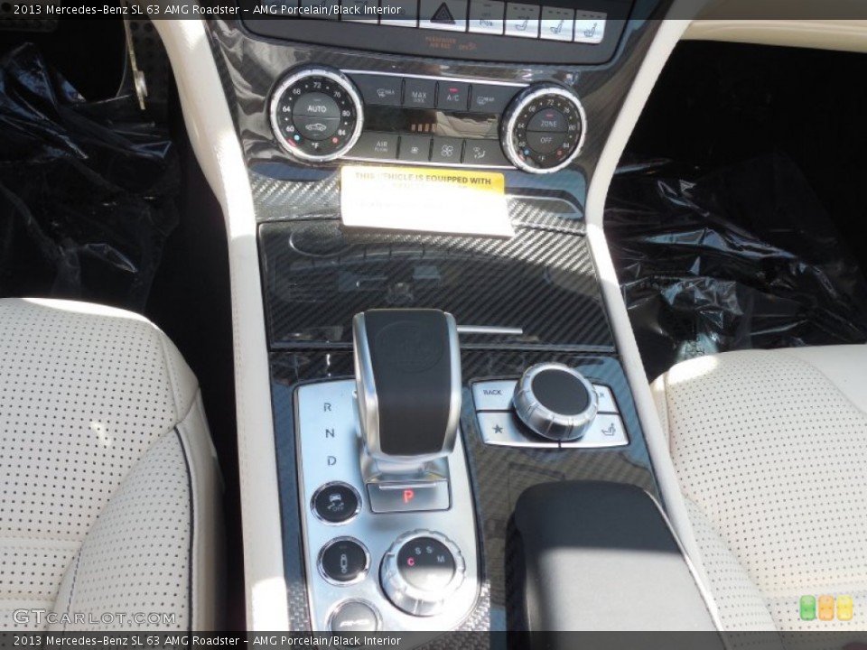 AMG Porcelain/Black Interior Transmission for the 2013 Mercedes-Benz SL 63 AMG Roadster #80550905