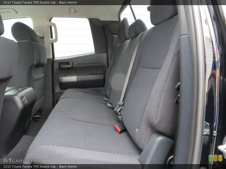Black Interior Rear Seat for the 2013 Toyota Tundra TRD Double Cab #80550942
