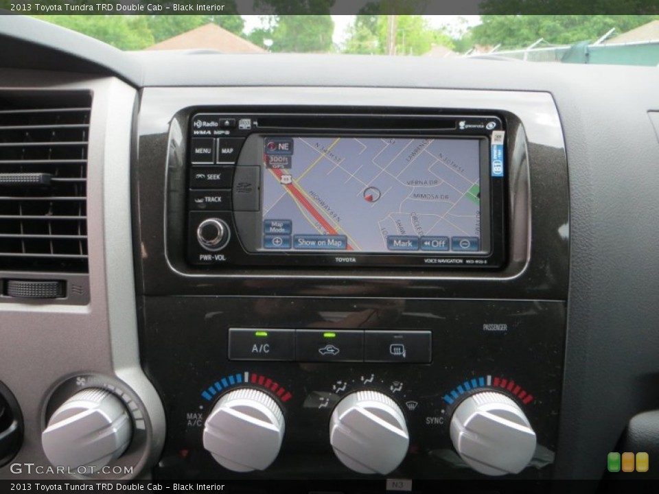 Black Interior Navigation for the 2013 Toyota Tundra TRD Double Cab #80551080