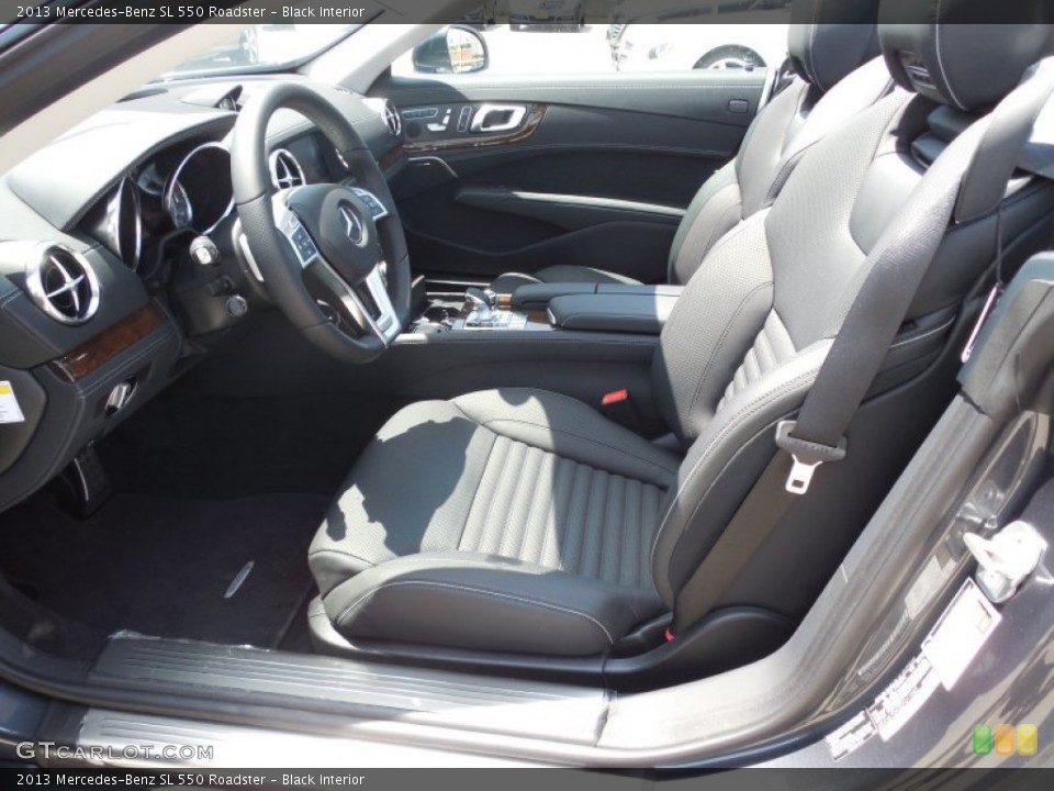 Black Interior Photo for the 2013 Mercedes-Benz SL 550 Roadster #80551150