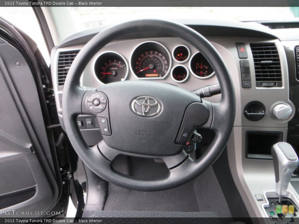 Black Interior Steering Wheel for the 2013 Toyota Tundra TRD Double Cab #80551162