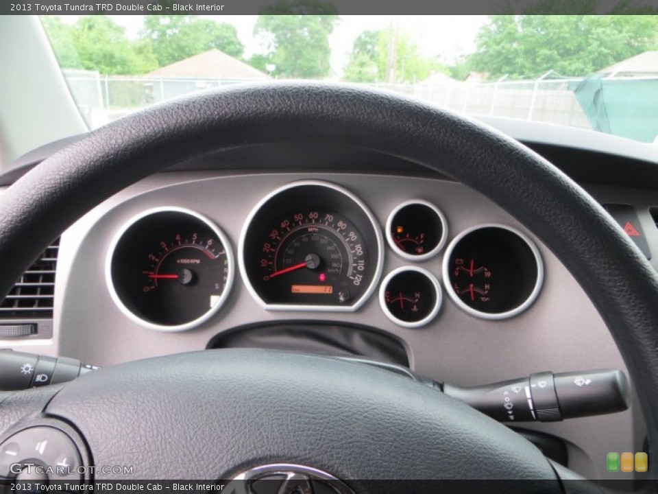 Black Interior Gauges for the 2013 Toyota Tundra TRD Double Cab #80551188