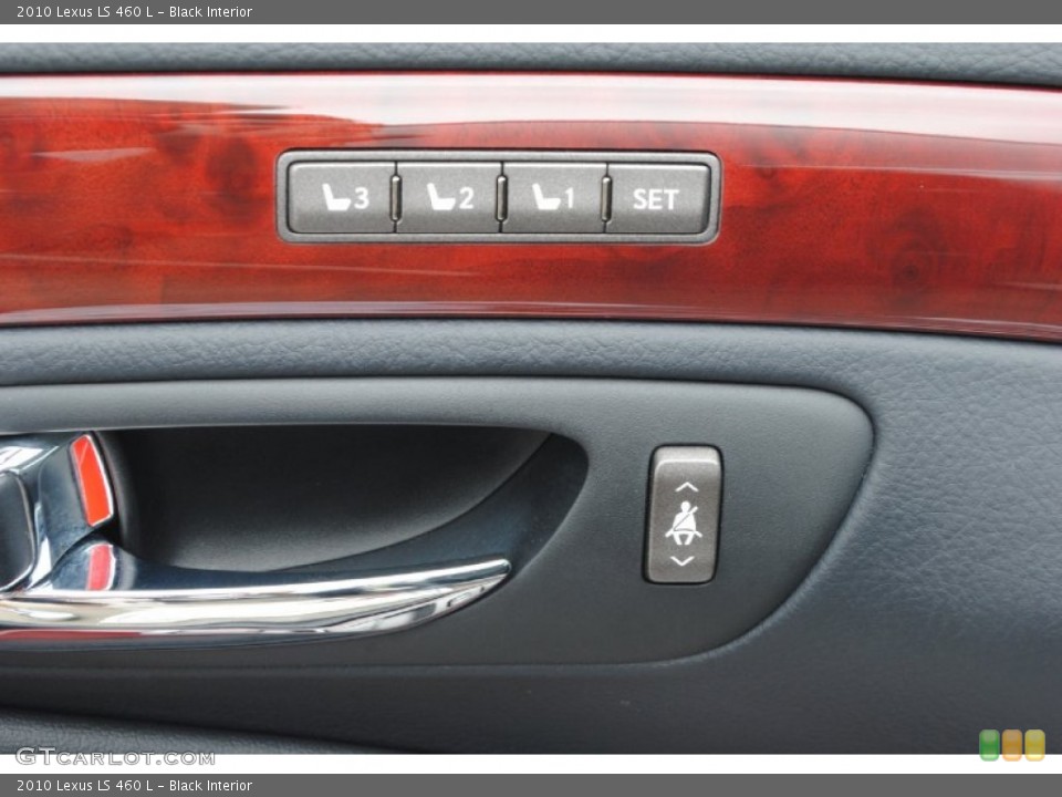 Black Interior Controls for the 2010 Lexus LS 460 L #80552352