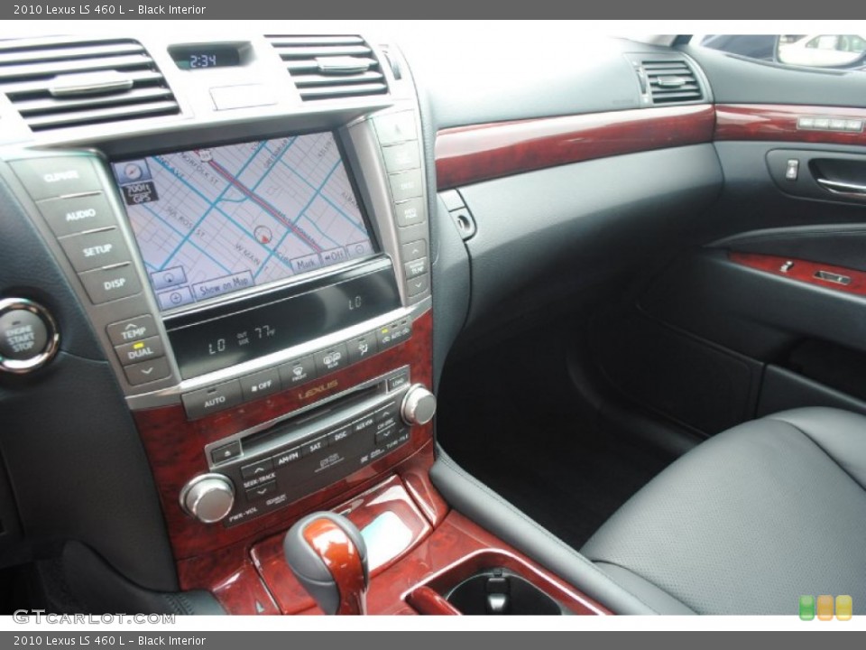 Black Interior Navigation for the 2010 Lexus LS 460 L #80552463