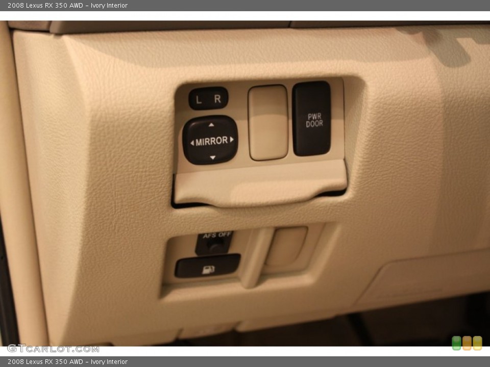 Ivory Interior Controls for the 2008 Lexus RX 350 AWD #80552593