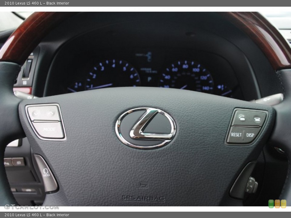 Black Interior Controls for the 2010 Lexus LS 460 L #80552848