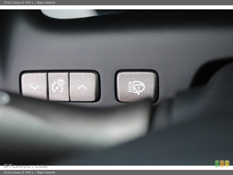 Black Interior Controls for the 2010 Lexus LS 460 L #80552917