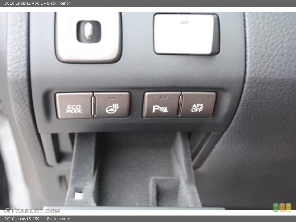 Black Interior Controls for the 2010 Lexus LS 460 L #80552987