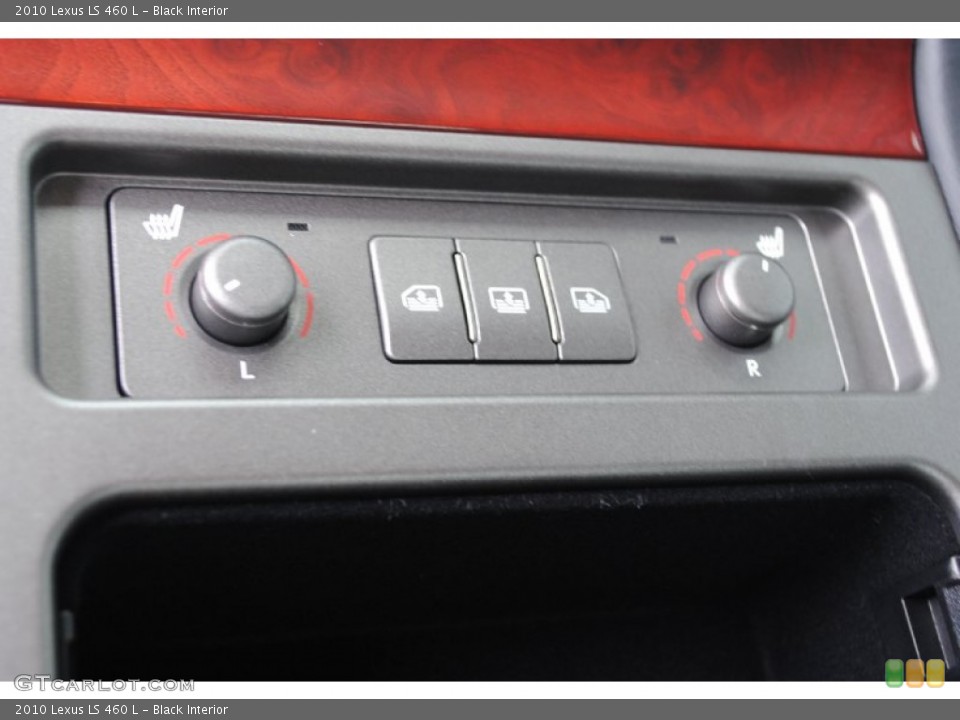 Black Interior Controls for the 2010 Lexus LS 460 L #80553117